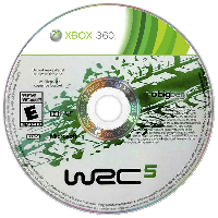WRC 5 PAL Xbox 360 PAL box art